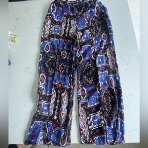 Colorful flair pants